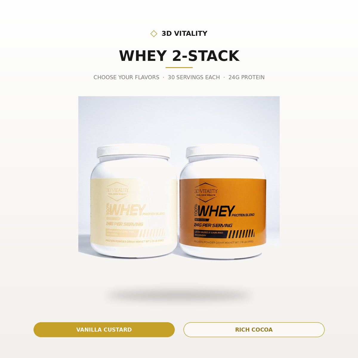 Whey 2-Stack