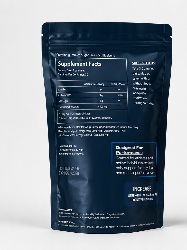 Creatine Monohydrate Gummies